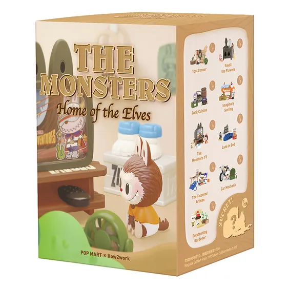 Фигурка Pop Mart: The Monsters: Home of the Elves (Blind Box / 1 с 10) (Secret Edition), (697909) 2