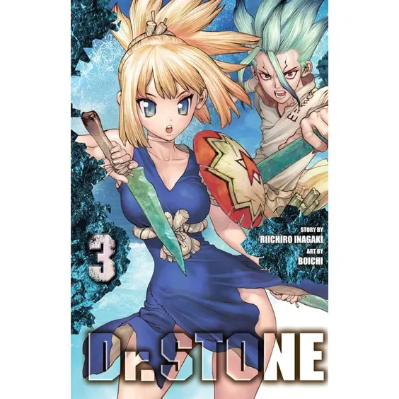 Манга Dr. Stone Volume 3, (702633)