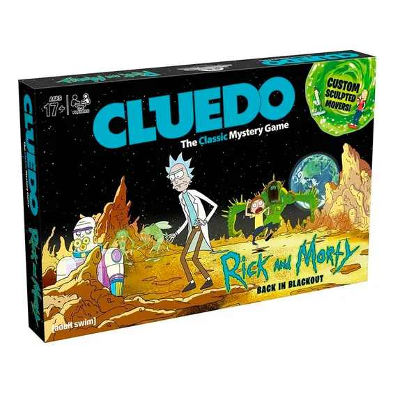 Настільна гра Winning Moves: Cluedo: Rick & Morty, (703210) 2