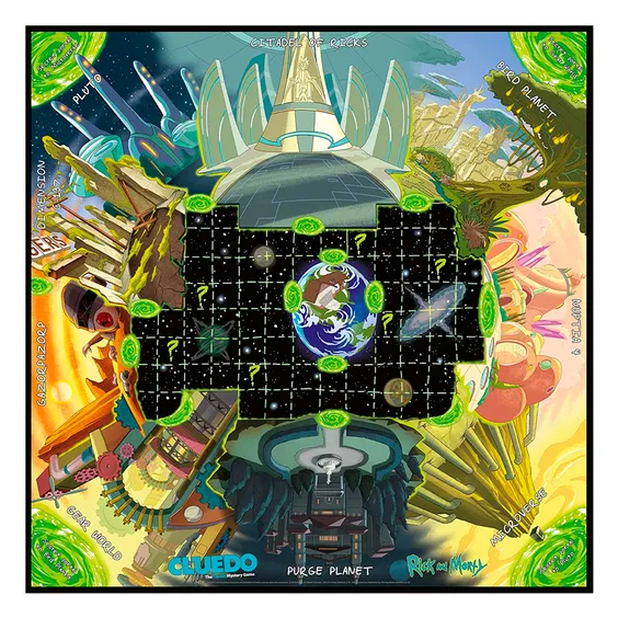 Настільна гра Winning Moves: Cluedo: Rick & Morty, (703210) 3