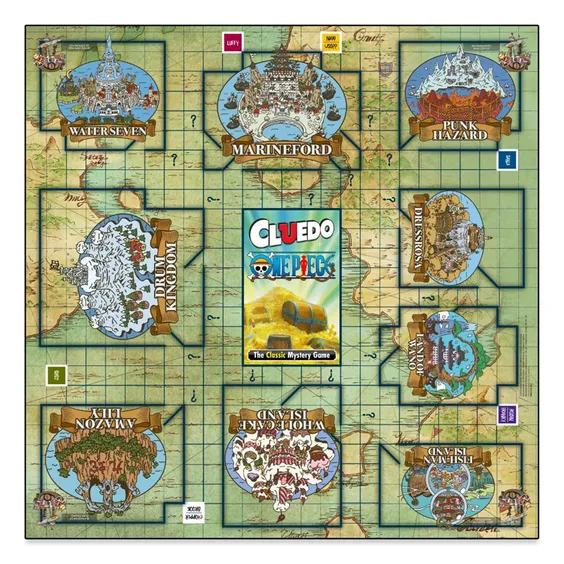 Настільна гра Winning Moves: Cluedo: One Piece, (705825) 2