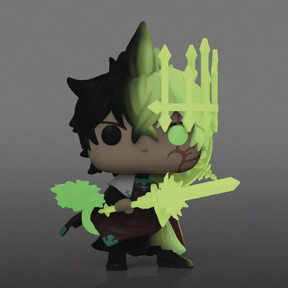 Фигурка Funko POP!: Animation: Black Clover: Yuno (Spirit of Zephyr) (Special Edition) (Glows in the Dark), (71558) 3