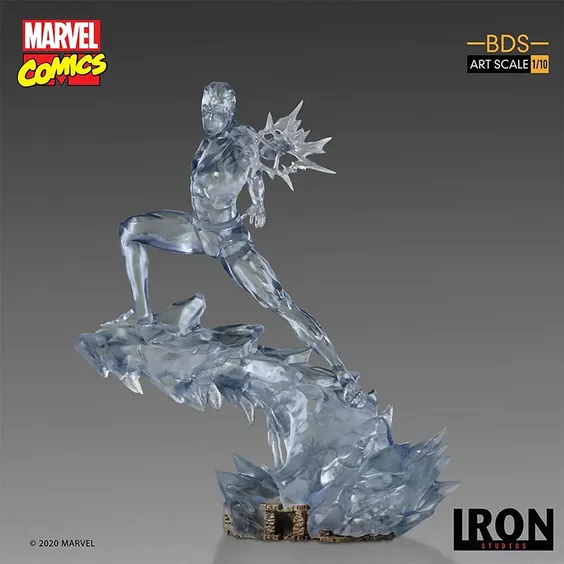 Колекційна фігура Iron Studios: Marvel: X-Men: Iceman, (715692) 4