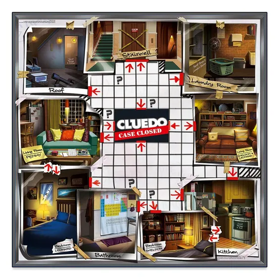 Настільна гра Winning Moves: Cluedo: The Big Bang Theory, (721173) 2