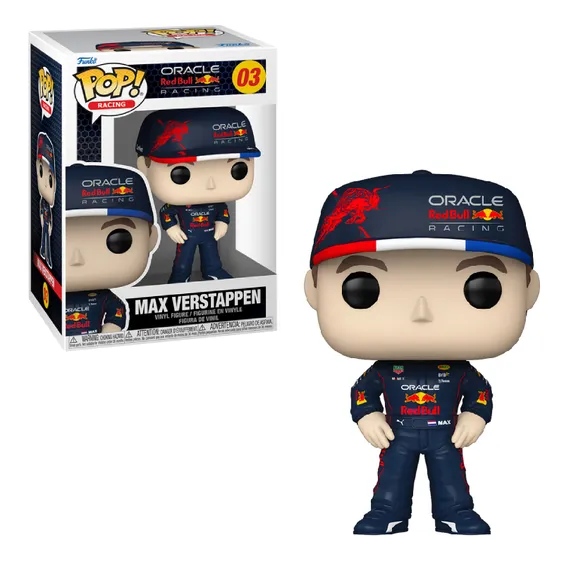 Фигурка Funko POP!: Racing: Formula 1: Oracle Red Bull: Max Verstappen, (72217)