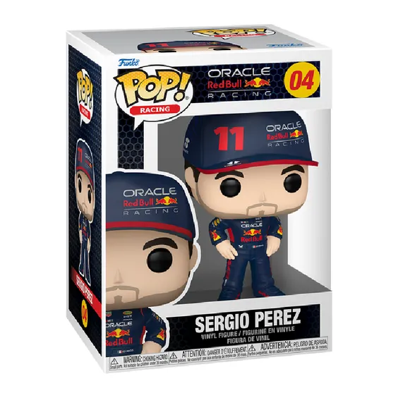 Фигурка Funko POP!: Racing: Formula 1: Oracle Red Bull: Sergio Perez, (72269) 3