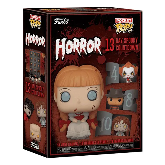 Адвент календар Funko Pocket POP!: Horror: 13 Day Spooky Countdown, (72360) 2