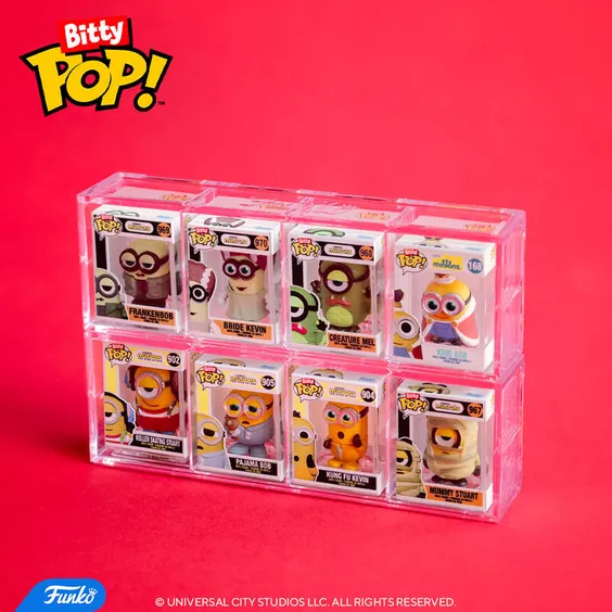 Набор фигурок Funko Bitty POP!: Minions (4-pack / 3+1 Mystery Bitties), (730389) 2