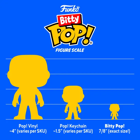 Набор фигурок Funko Bitty POP!: Minions (4-pack / 3+1 Mystery Bitties), (730389) 5