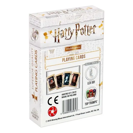 Игральные карты Winning Moves: Waddingtons Number 1: Wizarding World: Harry Potter, (735613) 5