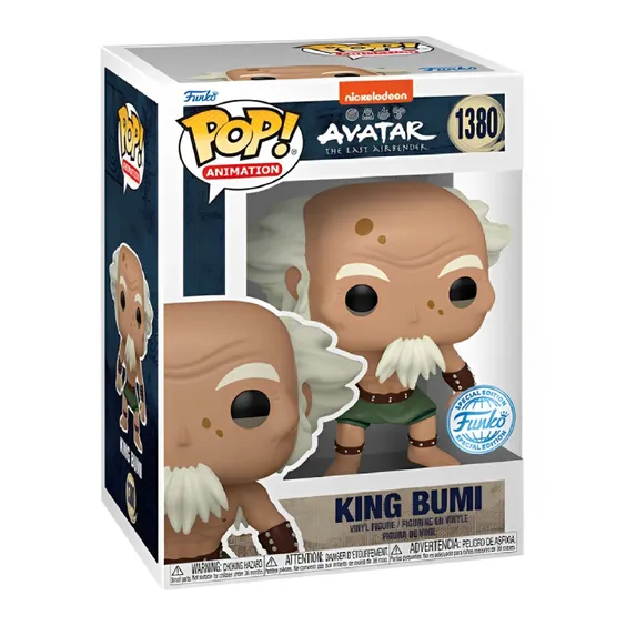 Фігурка Funko POP!: Animation: Avatar: The Last Airbender: King Bumi (Special Edition), (73692) 3
