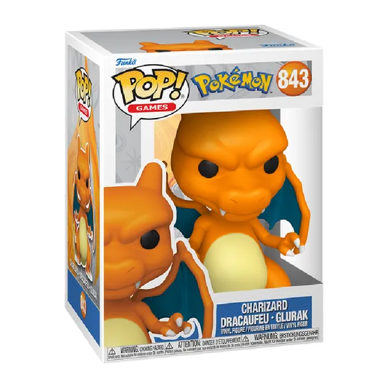 Фігурка Funko POP!: Games: Pokemon: Charizard Dracaufeu Glurak, (74219) 3