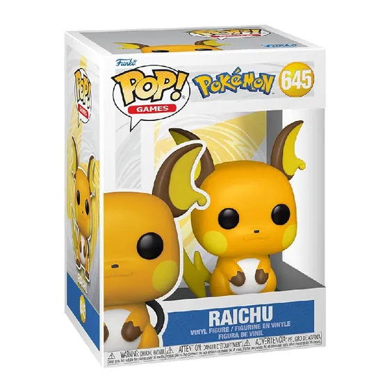 Фігурка Funko POP!: Games: Pokemon: Raichu, (74230) 3