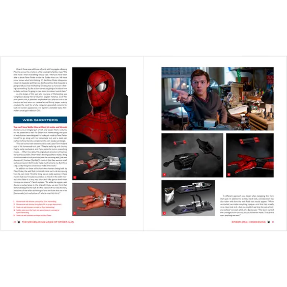 Артбук The Moviemaking Magic of Marvel Studios. Spider-Man, (743825) 3