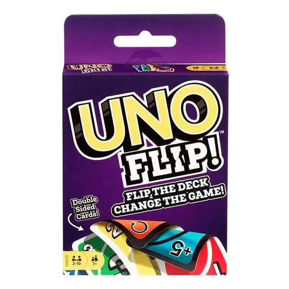 Настільна гра Mattel: UNO: Flip!, (751062)