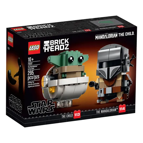 Конструктор Lego: Brick Headz: Star Wars: The Mandalorian: The Mandalorian and The Child, (75317) 11