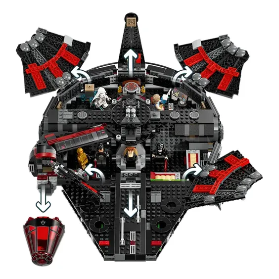 Конструктор LEGO: Star Wars: The Dark Falcon, (75389) 5