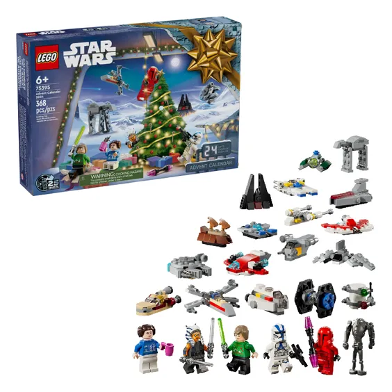 Адвент календарь LEGO: Star Wars: 2024, (75395)