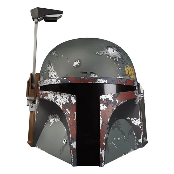 Інтерактивний шолом Hasbro: Star Wars: 40th The Empire Strikes Back: The Black Series: Boba Fett: Electronic Helmet (Premium), (75435) 2