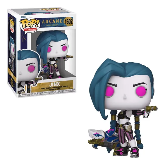 Фігурка Funko POP!: Television: Arcane: League of Legends: Jinx, (75649)