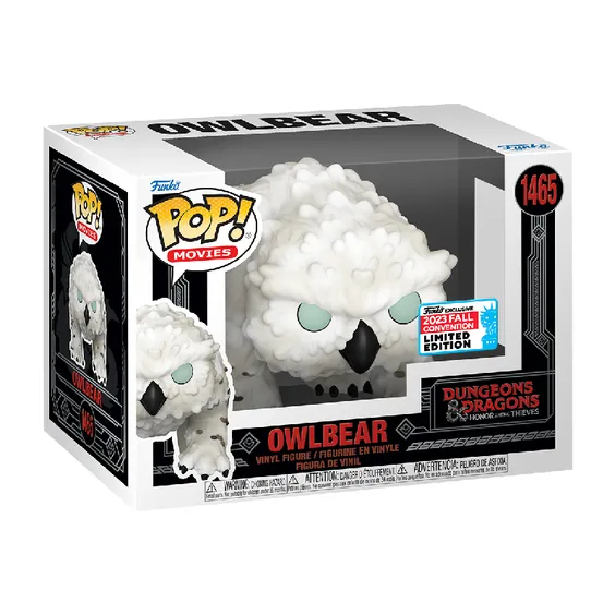 Фігурка Funko POP!: Movies: Dungeons & Dragons: Honor Among Thieves: Owlbear (Funko Exclusive: 2023 Fall Convention Limited Edition), (75700) 3