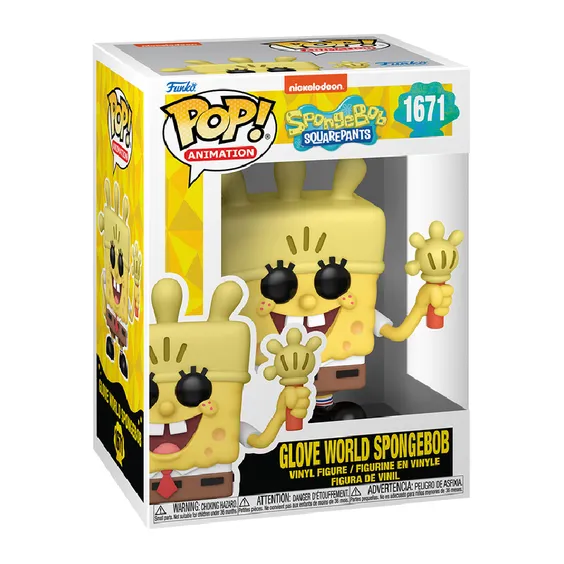 Фігурка Funko POP!: Animation: SpongeBob SquarePants: Glove World SpongeBob, (75734) 3