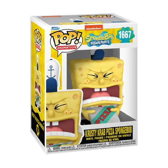 Фігурка Funko POP!: Animation: SpongeBob SquarePants: Krusty Krab Pizza Spongebob, (75738) 3