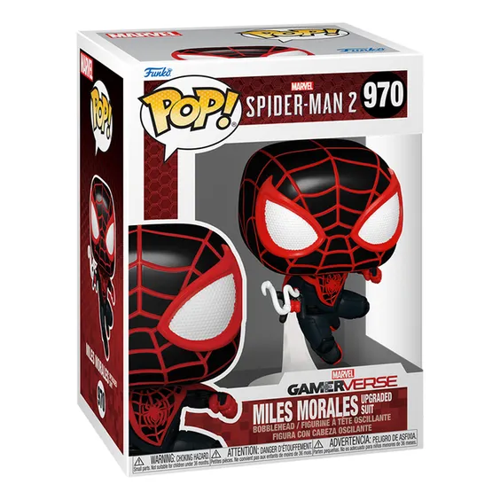 Фігурка Funko POP!: Marvel: Spider-Man 2: Gamerverse: Miles Morales (Upgraded Suit), (76108) 3