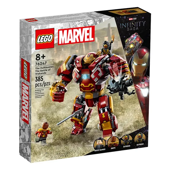 Конструктор LEGO: Marvel: The Infinity Saga: The Hulkbuster: The Battle of Wakanda, (76247) 4