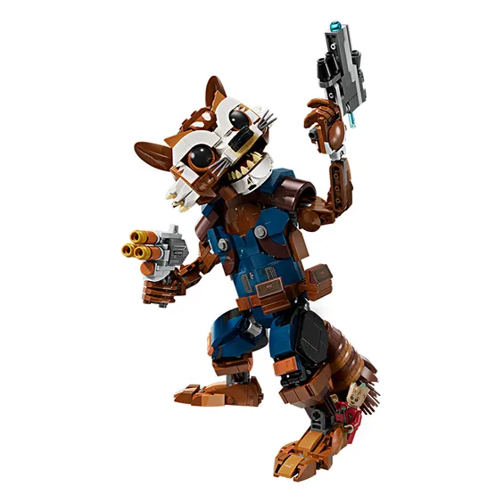 Конструктор LEGO: Marvel (Studios): The Infinity Saga: Rocket and Baby Groot, (76282) 2