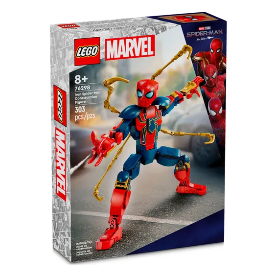 Конструктор LEGO: Marvel: Iron Spider-Man (Construction Figure), (76298) 4