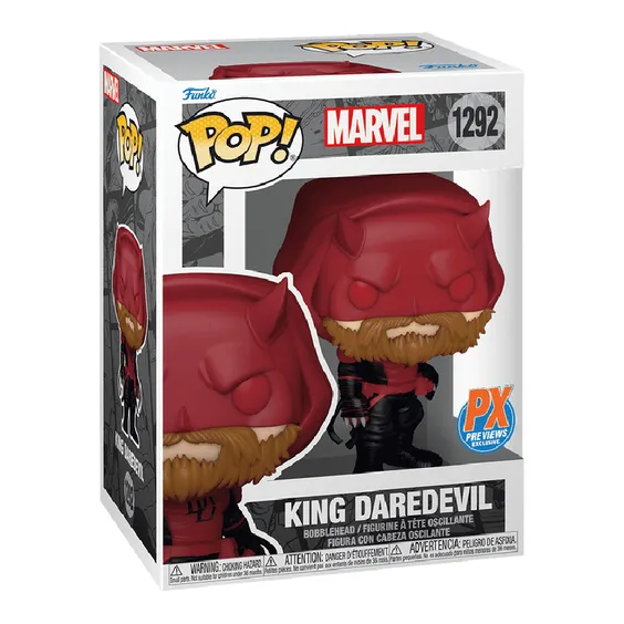 Фігурка Funko POP!: Marvel: King Daredevil (PX Previews Exclusive), (76522) 3