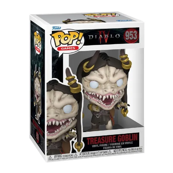 Фигурка Funko POP!: Games: Diablo IV: Treasure Goblin, (76532) 3