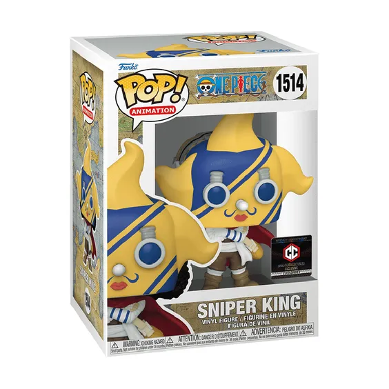 Фигурка Funko POP!: Animation: One Piece: Usopp (Sniper King) (CC Exclusive), (76913) 3