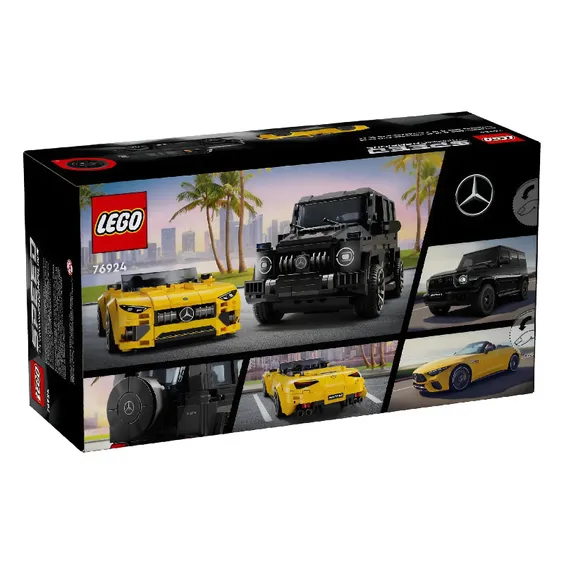 Конструктор LEGO: Speed Champions: Mercedes: Mercedes-AMG G 63 and Mercedes-AMG SL 63, (76924) 8