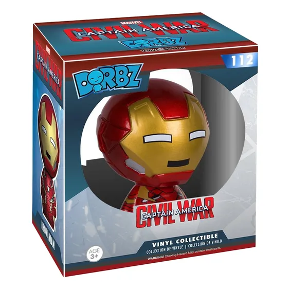 Фігурка Funko: Dorbz: Marvel: Captain America: Civil War: Iron Man, (7738) 3