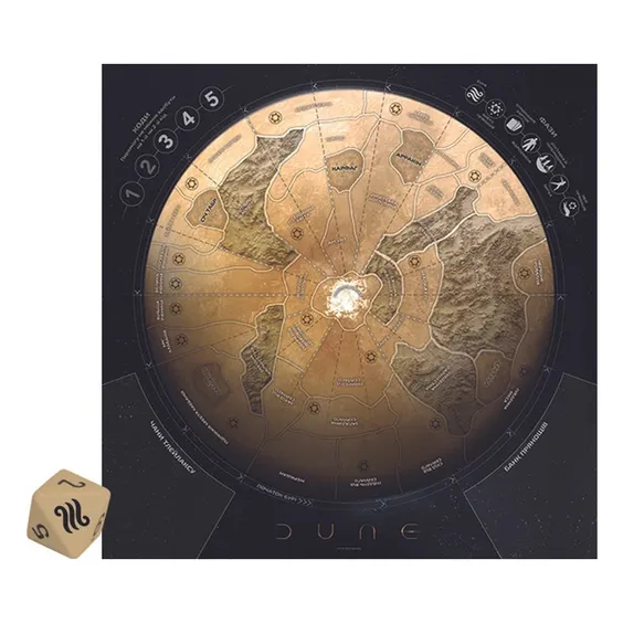 Настільна гра Gale Force Nine: Dune: A Game of Conquest and Diplomacy (Гра про війну та дипломатію), (790197) 3