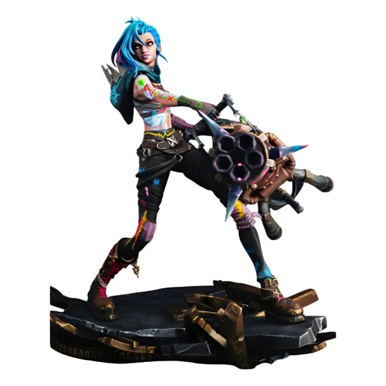 Колекційна фігурка 3D Magicca: Arcane: League of Legends: Jinx, (80021) 2