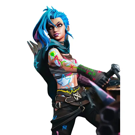 Колекційна фігурка 3D Magicca: Arcane: League of Legends: Jinx, (80021) 4