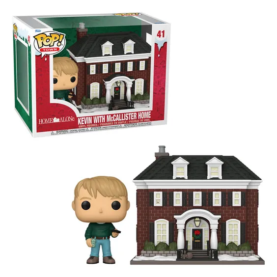 Фігурка Funko POP: Town: Home Alone: Kevin w/ McCallister Home, (80042)