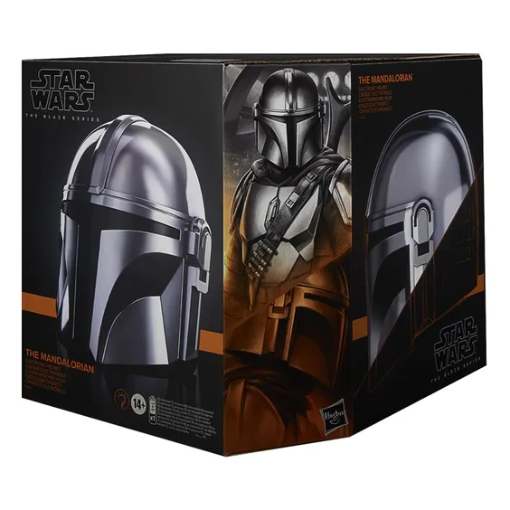 Интерактивный шлем Hasbro: Star Wars: The Black Series: The Mandalorian: Premium Electronic Helmet, (80093) 4