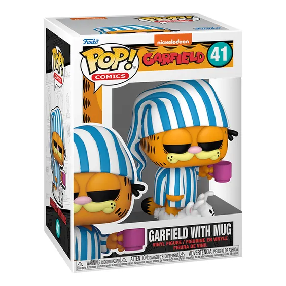 Фігурка Funko POP!: Comics: Garfield: Garfield w/ Mug, (80162) 3