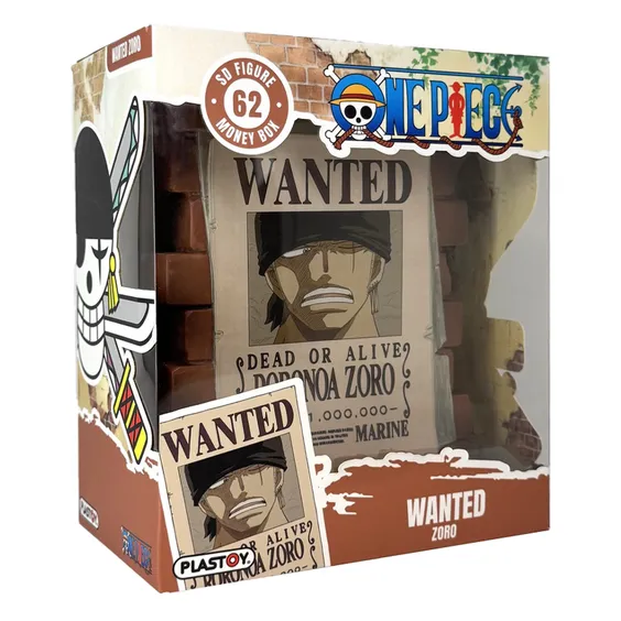 Копилка Plastoy: One Piece: Roronoa Zoro: «Wanted», (802763) 4