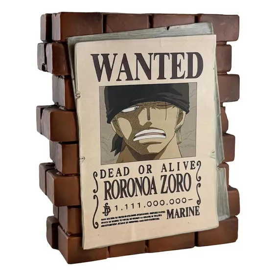 Копилка Plastoy: One Piece: Roronoa Zoro: «Wanted», (802763) 2