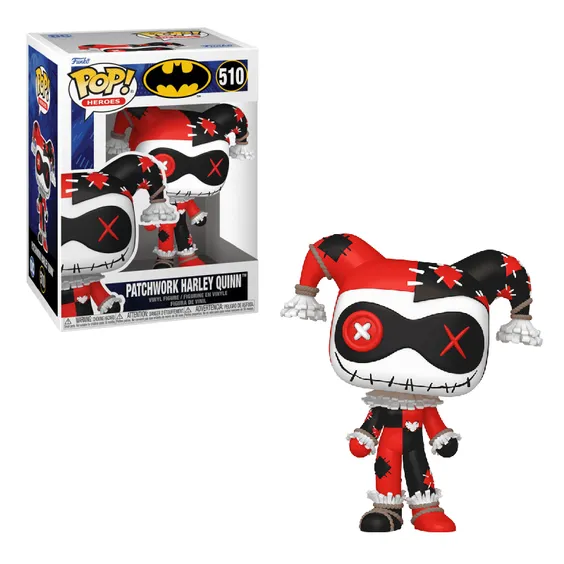 Фигурка Funko POP!: Heroes: DC: Batman: Patchwork Harley Quinn, (80905)