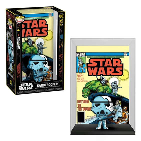 Фігурка Funko POP!: Comic Covers: Star Wars: Sandtrooper (#31) (1977), (80956)
