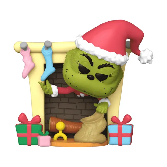 Фігурка Funko POP!: Deluxe: How the Grinch Stole Christmas: Grinch w/ Bag, (80972) 2