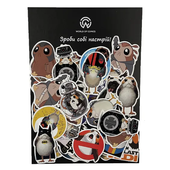 Набір стікерів Star Wars: Porgs, (8098)