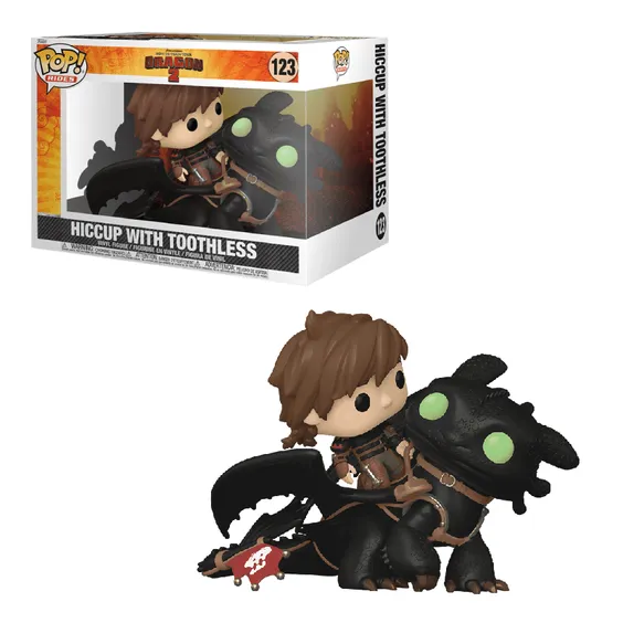 Фигурка Funko POP!: Rides: How to Train Your Dragon 2: Hiccup w/ Toothless, (81181)