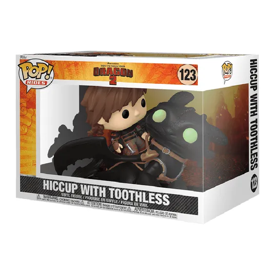 Фігурка Funko POP!: Rides: How to Train Your Dragon 2: Hiccup w/ Toothless, (81181) 3